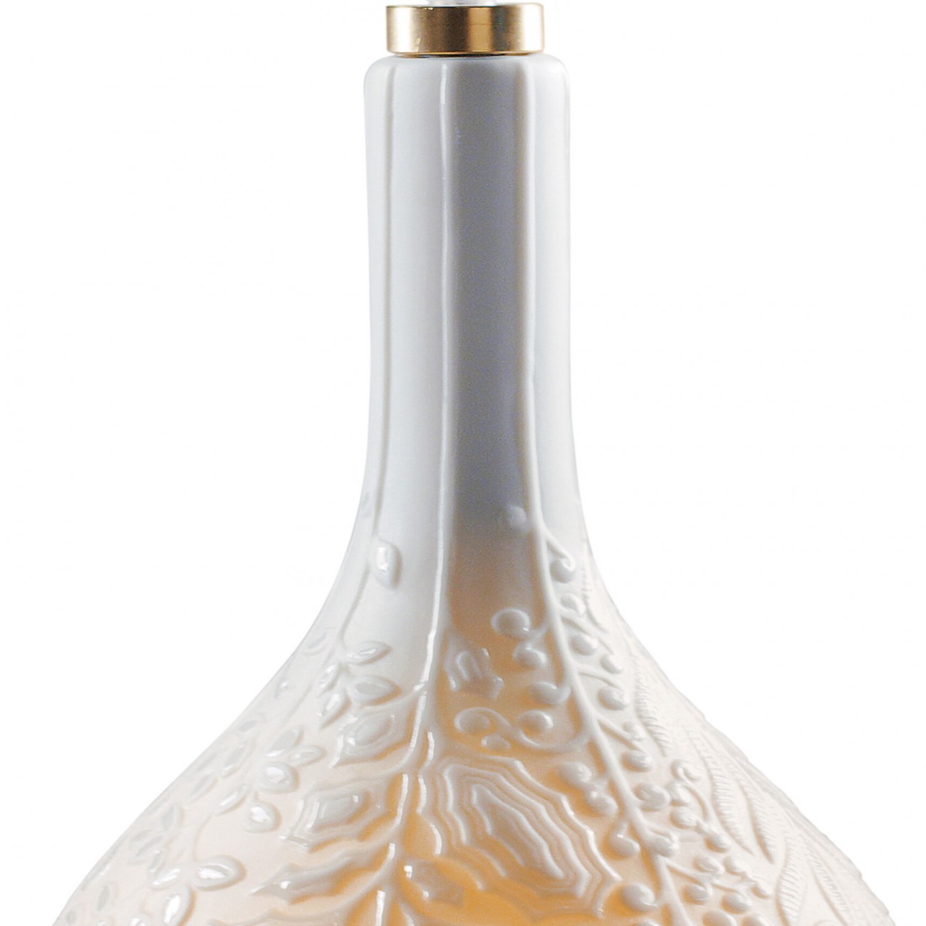 Lladró Naturofantastic white Lampada da sospensione