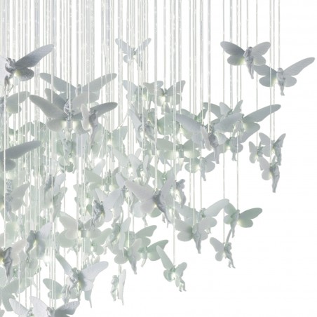 Lladró Niagara Chandelier blanc