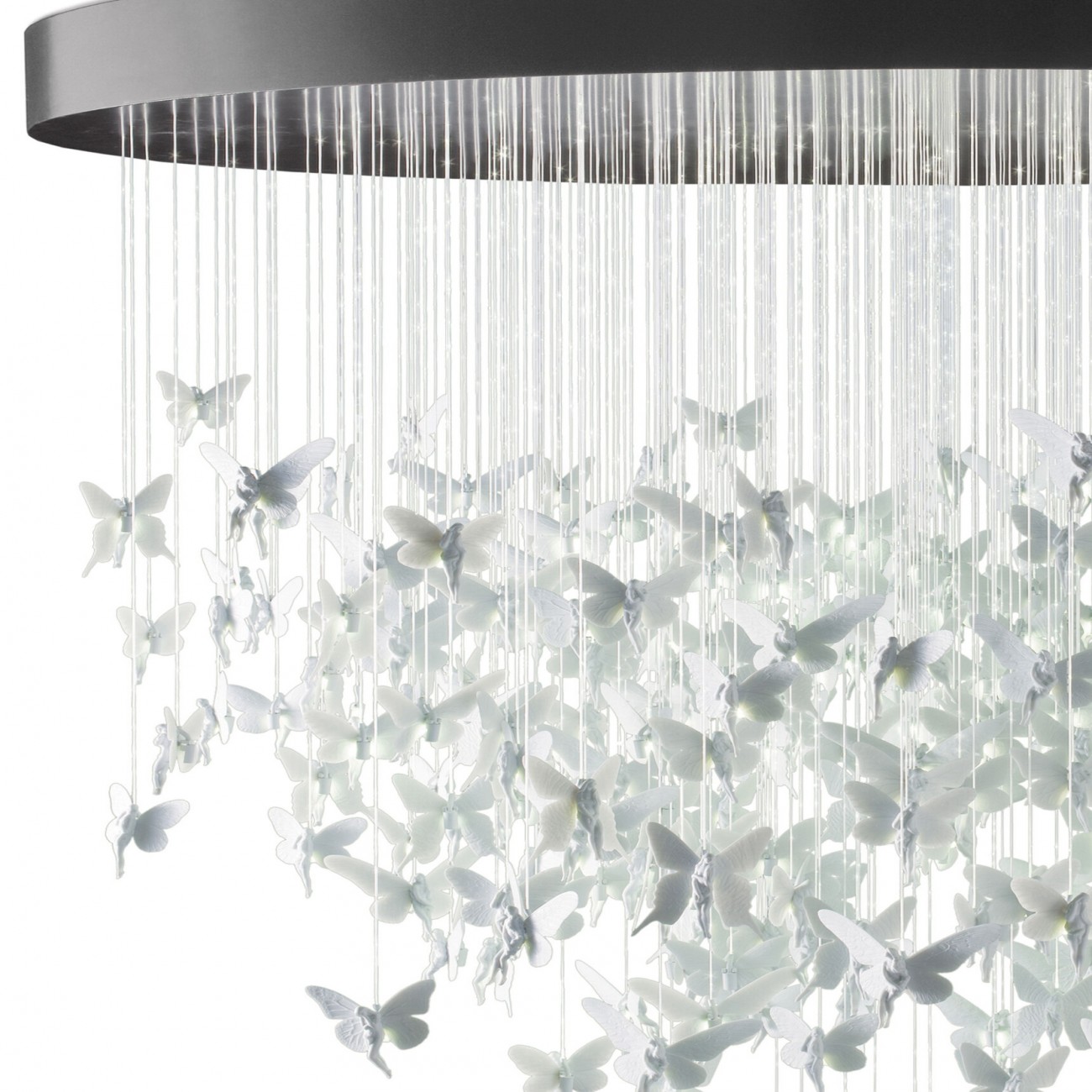 Lladró Niagara Chandelier bianco