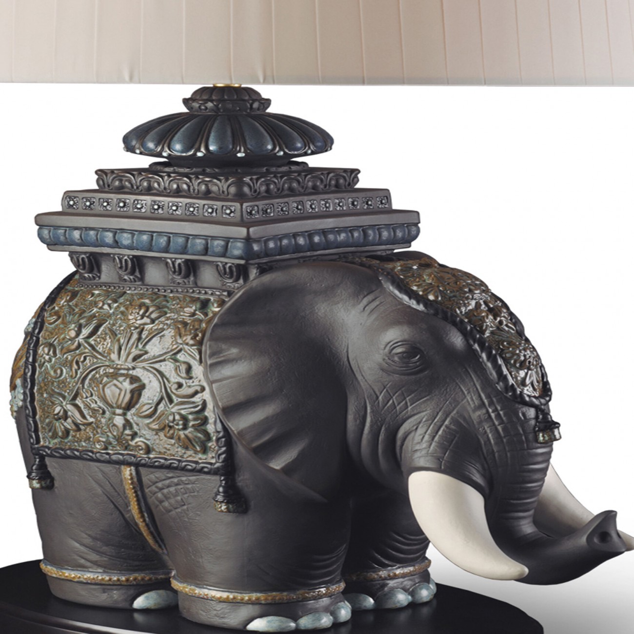 Lladró Elefante di Siam Lampe de table