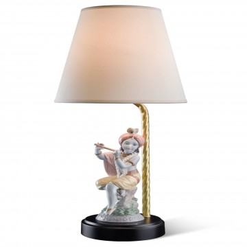 Lladró Lord Krishna Table Lamp
