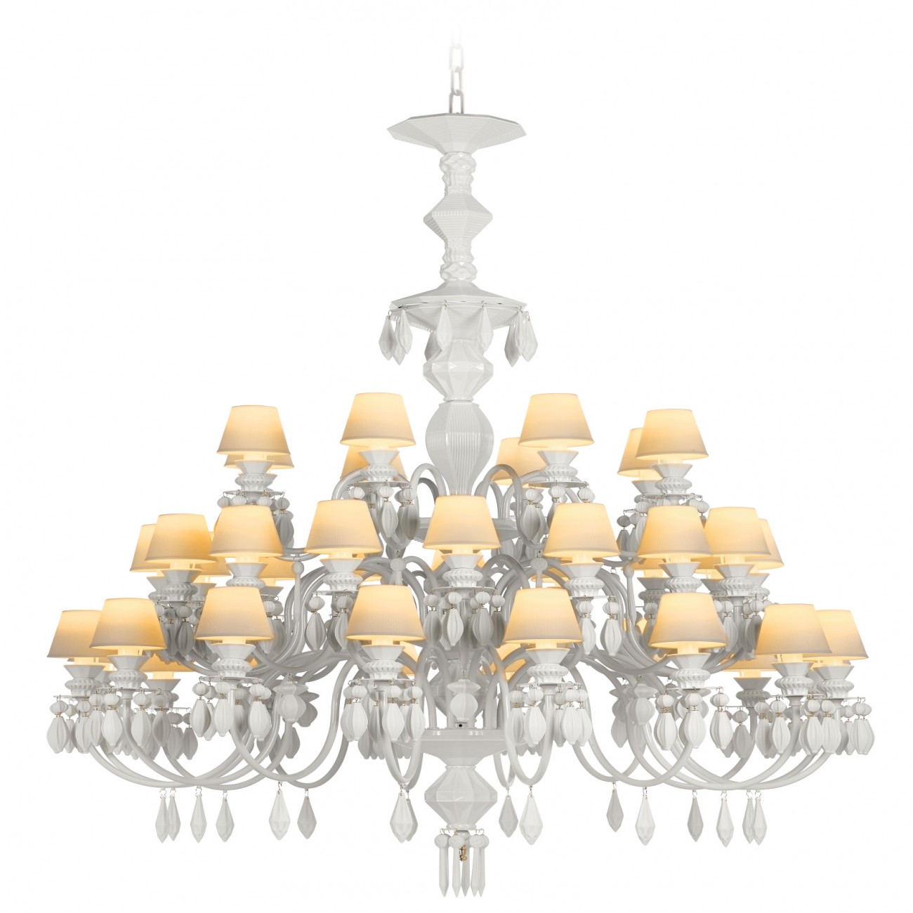 Lladró Belle De Nuit 40 luci Chandelier