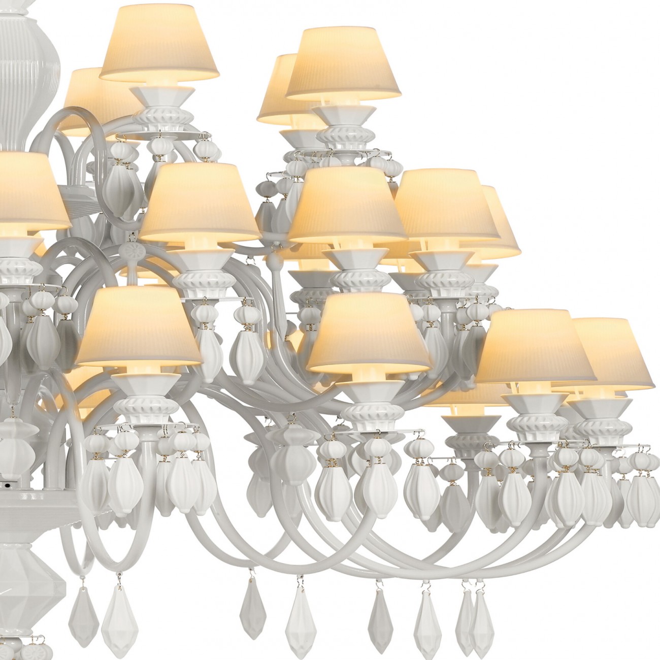 Lladró Belle De Nuit 40 luci Chandelier