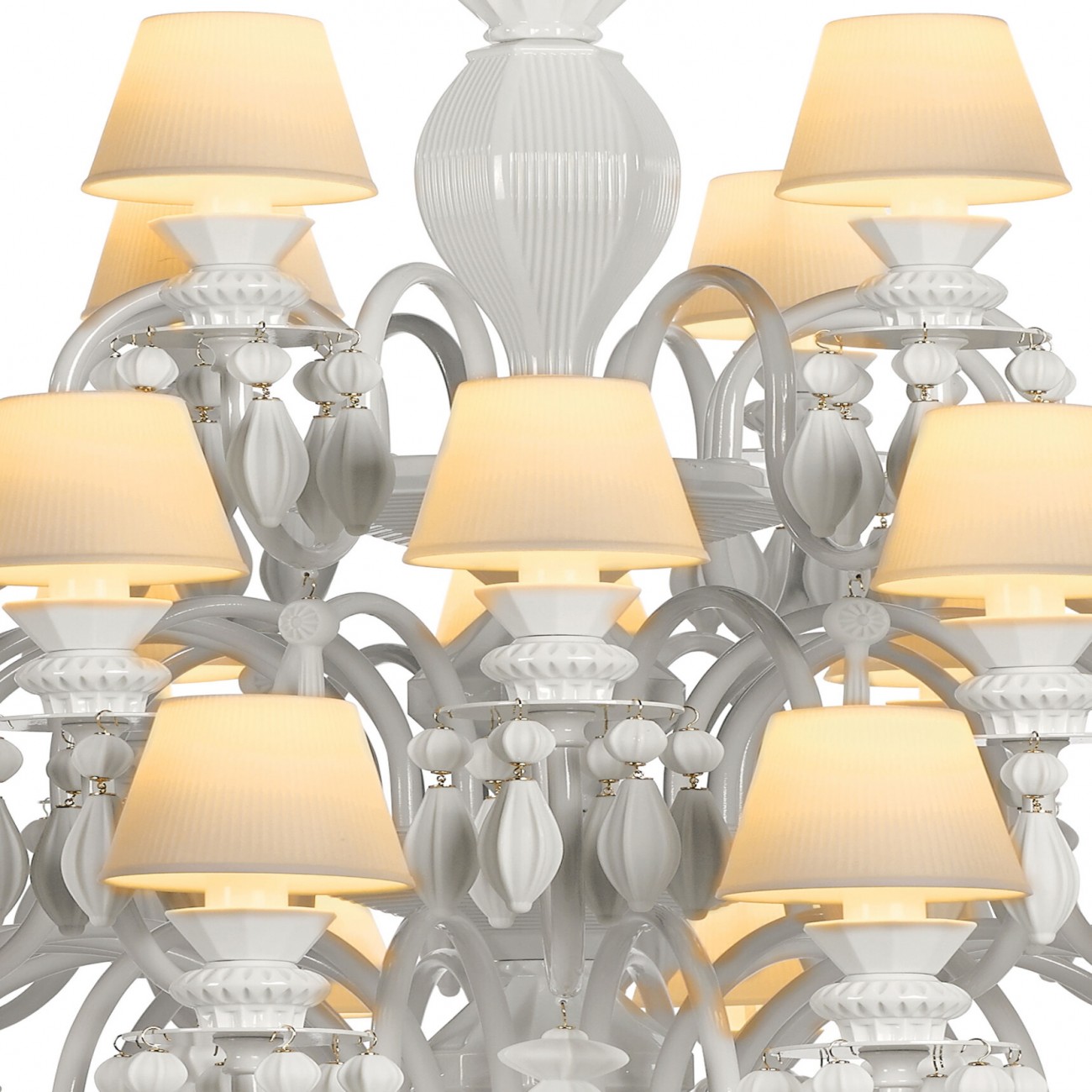 Lladró Belle De Nuit 40 luci Chandelier