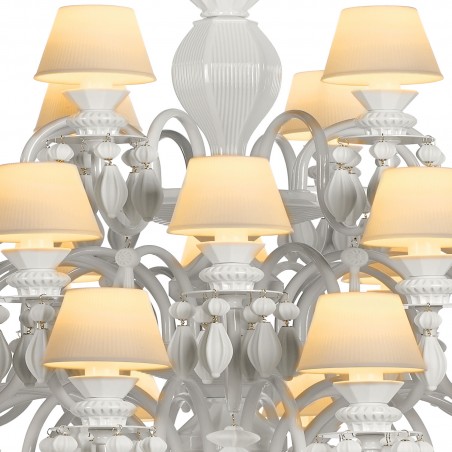 Lladró Belle De Nuit 40 luci Chandelier