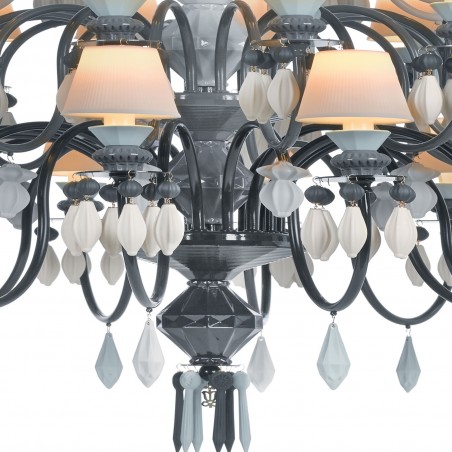 Lladró Belle De Nuit 40 luci Chandelier