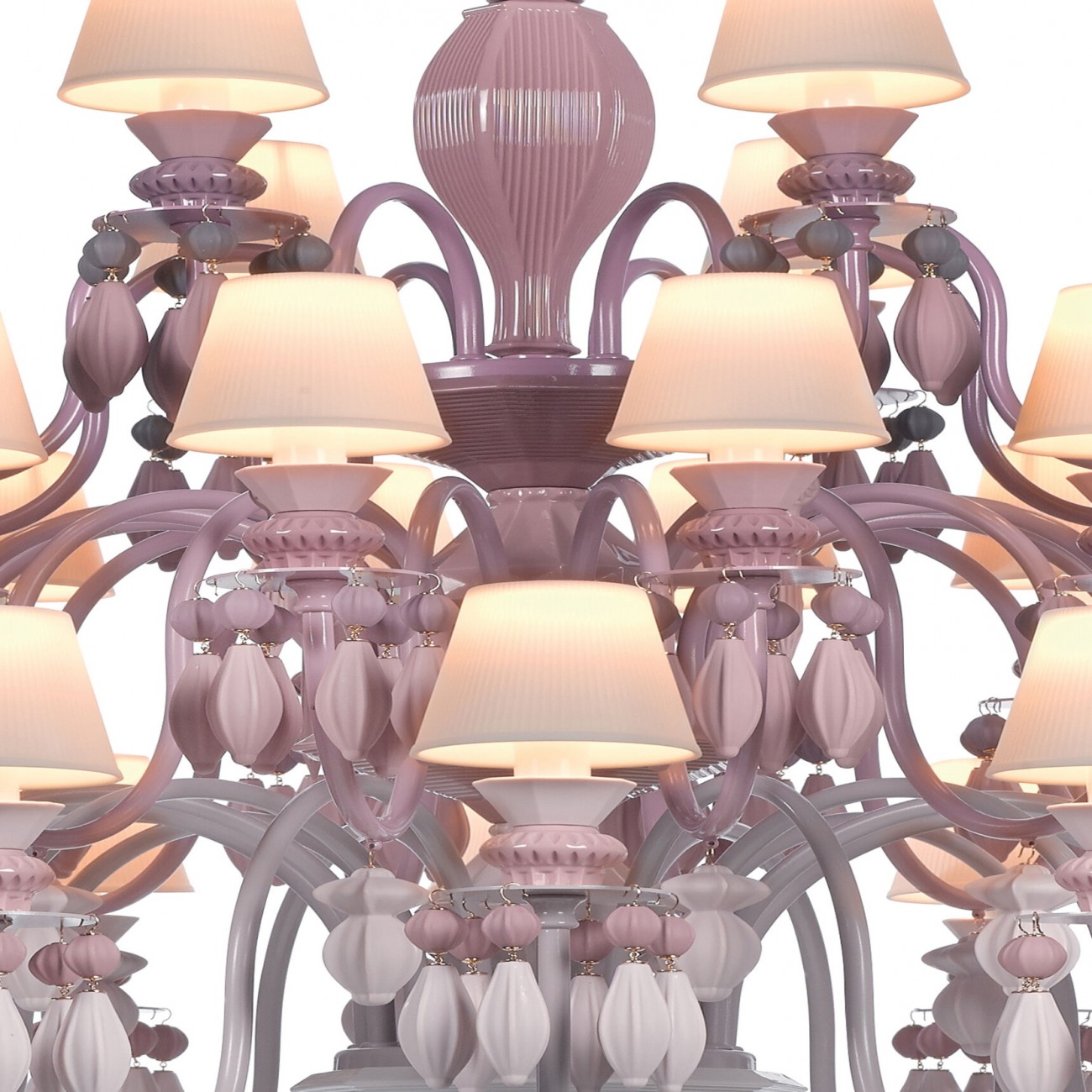 Lladró Belle De Nuit 40 luci Chandelier