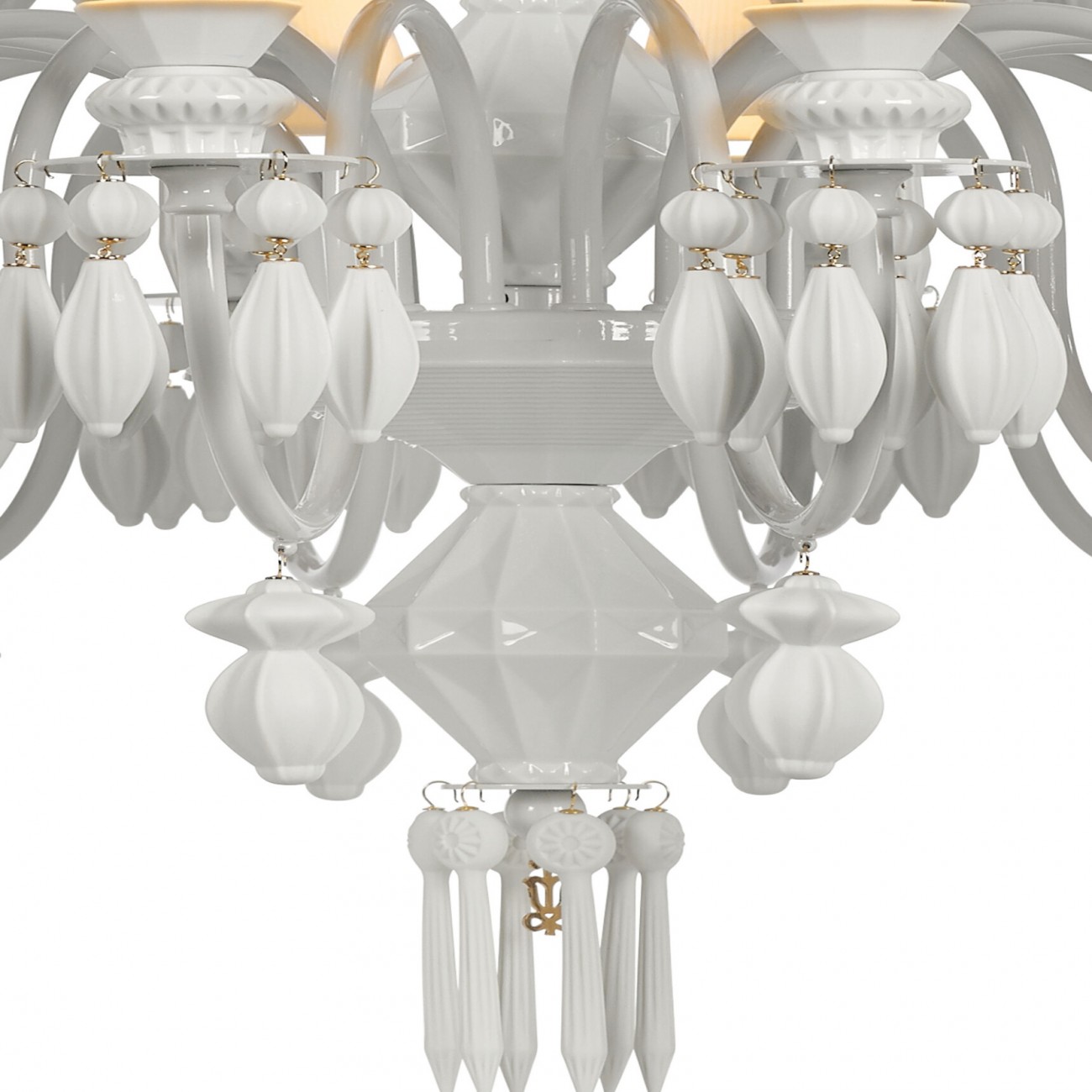 Lladró Belle De Nuit 24 Luci Chandelier