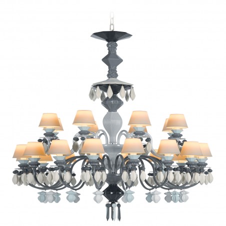Lladró Belle De Nuit 24 Luci Chandelier