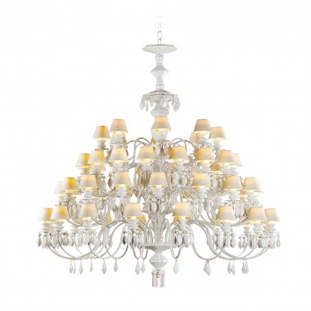 Lladró Belle de Nuit 56 Lights Chandelier.