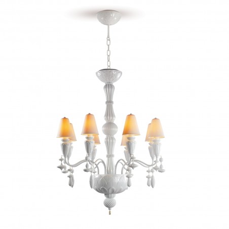 Lladró Ivy and Seed 8 luci Chandelier