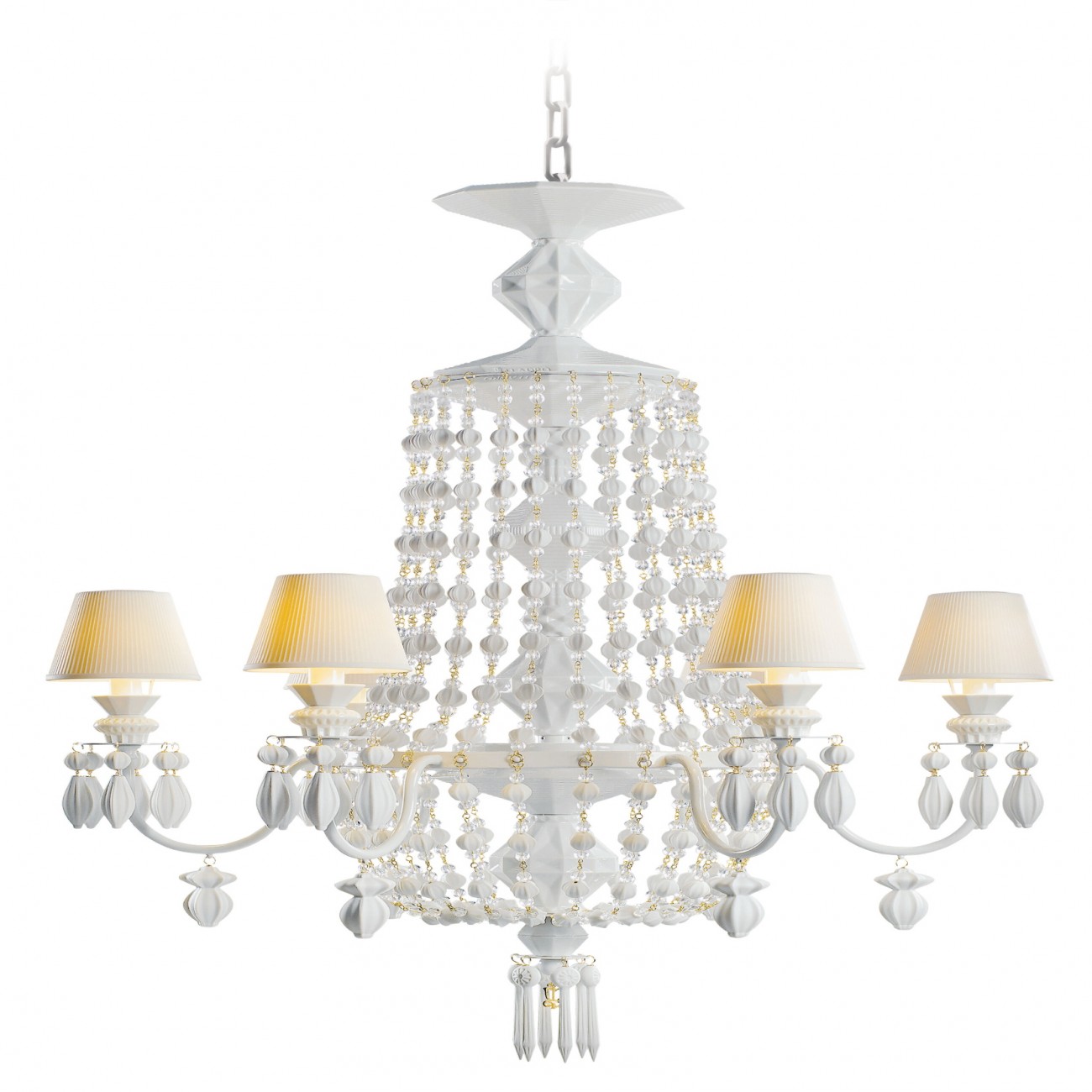 Lladró Winter Palace 6 Lights Chandelier