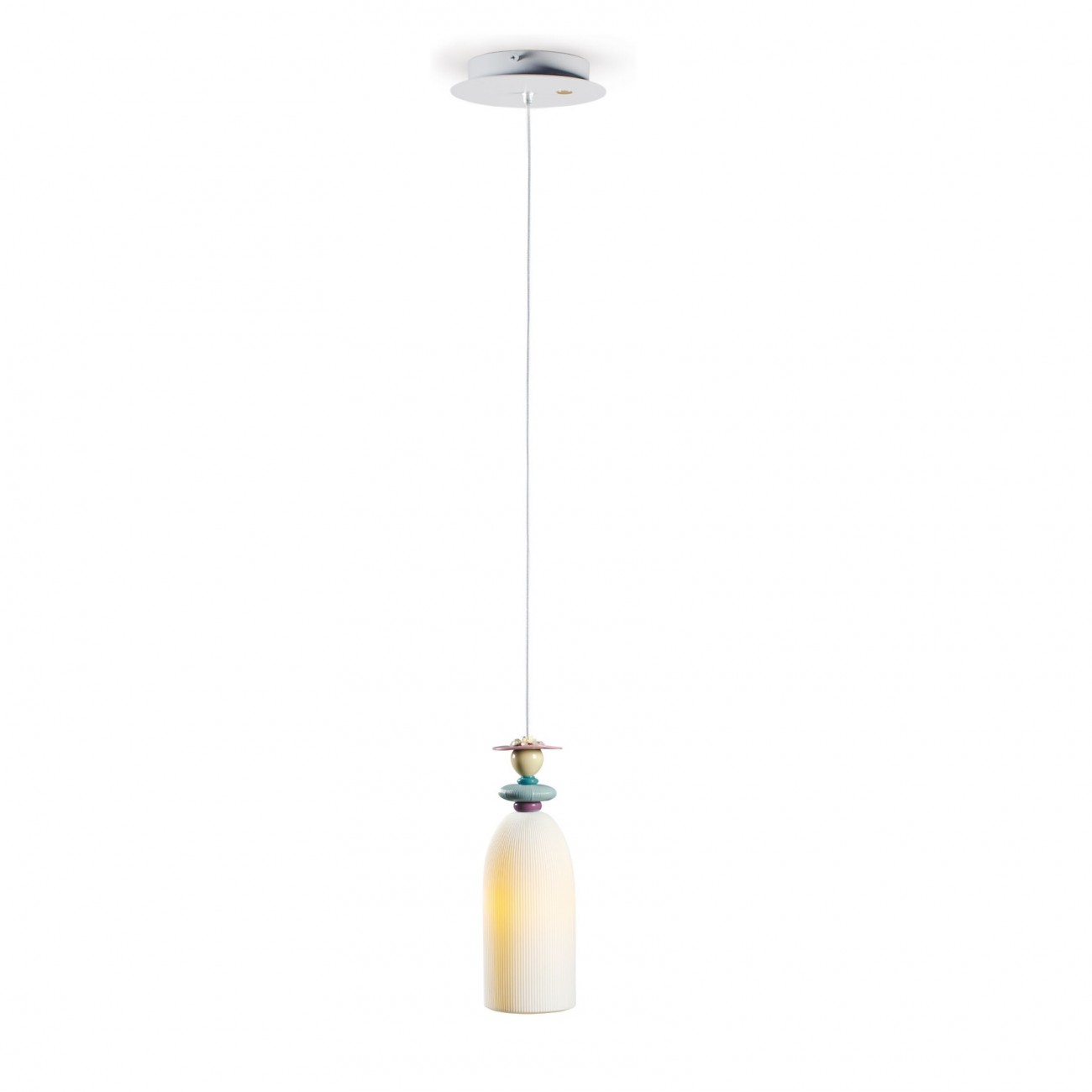 Lladró Mademoiselle Célia Ceiling Lamp