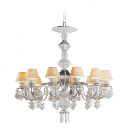 Lladró Belle de Nuit 12 luci Chandelier