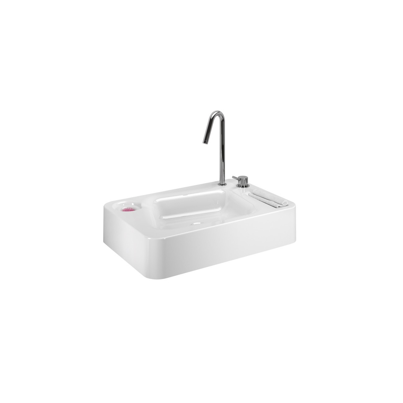 Lineabeta Galateo Ceramic Sink 45x70x14,5 cm