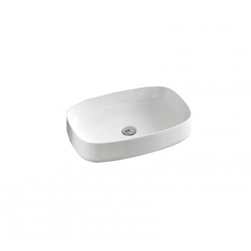 Lineabeta Acquaio Lavabo Ovale da Appoggio 38x59x13 cm