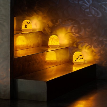 Lladró Lace Dome Lampada da tavolo