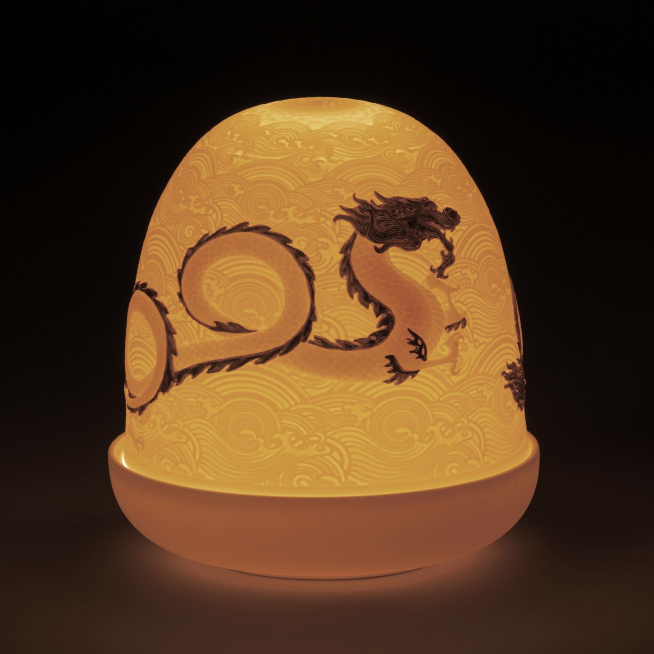 Lladró Dragons Dome Lampe de table