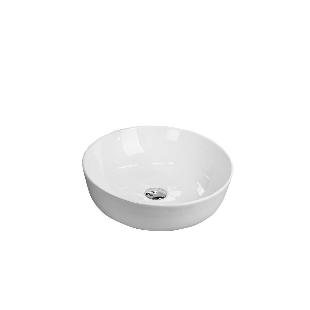 Lineabeta Acquaio Round Ceramic Sink Ø41,5 h13,5