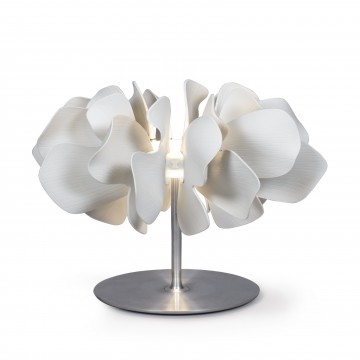 Lladró Nightbloom Table Lamp. White
