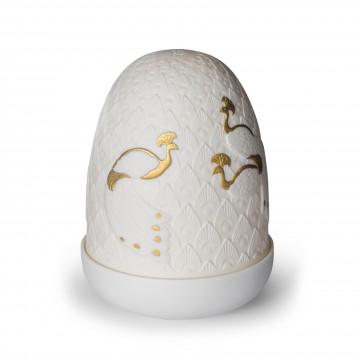 Lladró Peacocks Dome Table Lamp