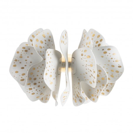 Lladró Nightbloom Applique Bianco