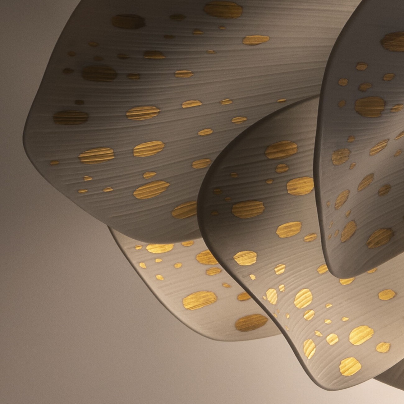 Lladró Nightbloom Applique Bianco