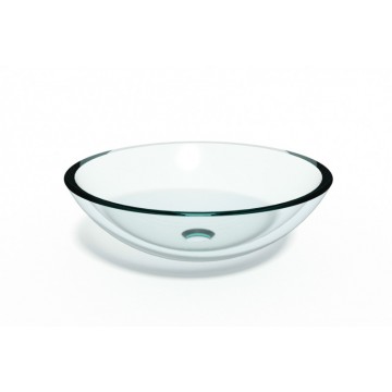 Lineabeta Acquaio Lavabo Rotondo da Appoggio Ø45 h15,4±