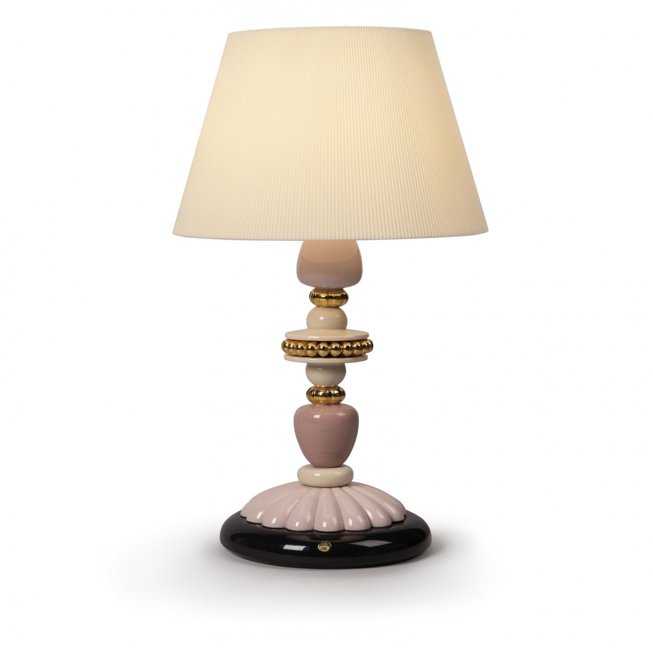 Lladró Firefly lampada da tavolo Rosa e oro