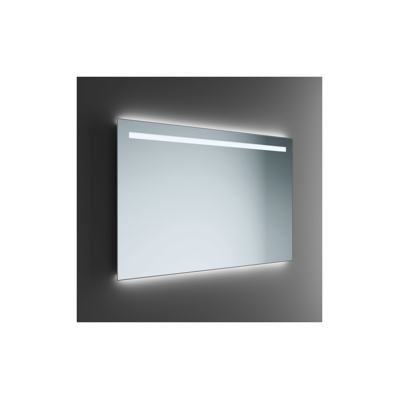 Lineabeta Speci Mirror with frontal light and upper/lower ambient light