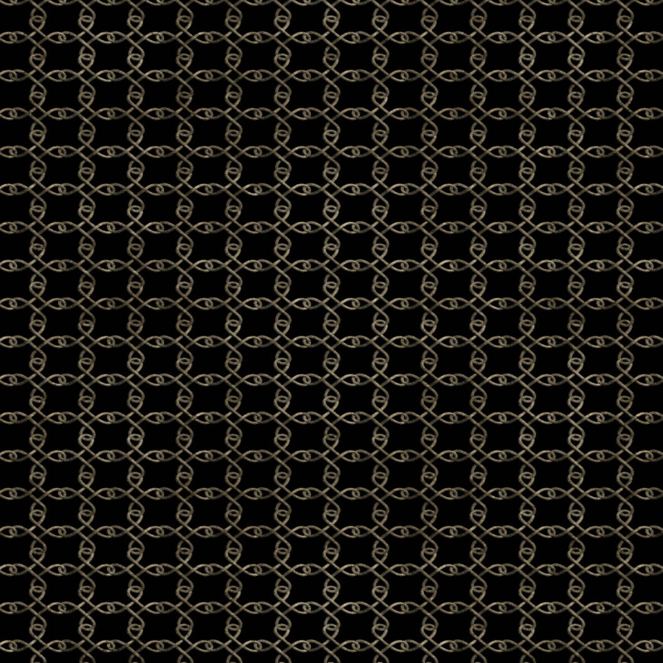 Devon&Devon Knot White&Black Gold Leaf