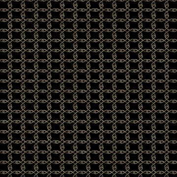 Devon&Devon Knot White&Black Antique Gold