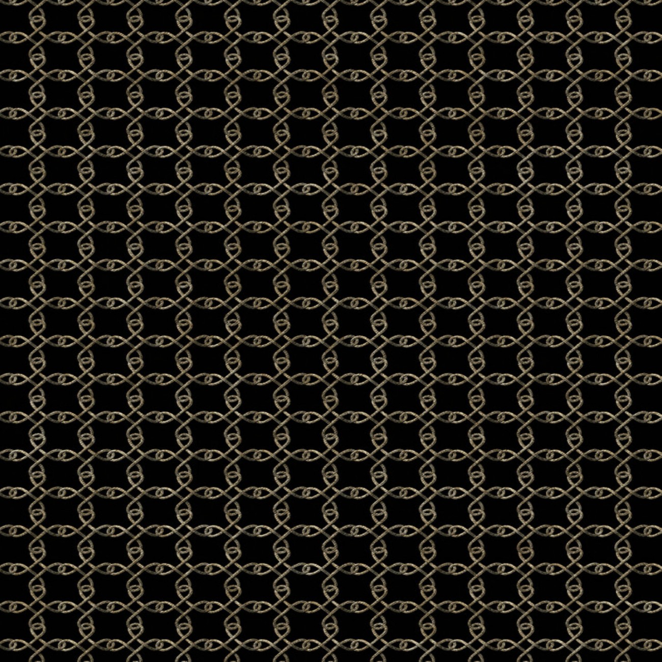 Devon&Devon Knot White&Black Antique Gold