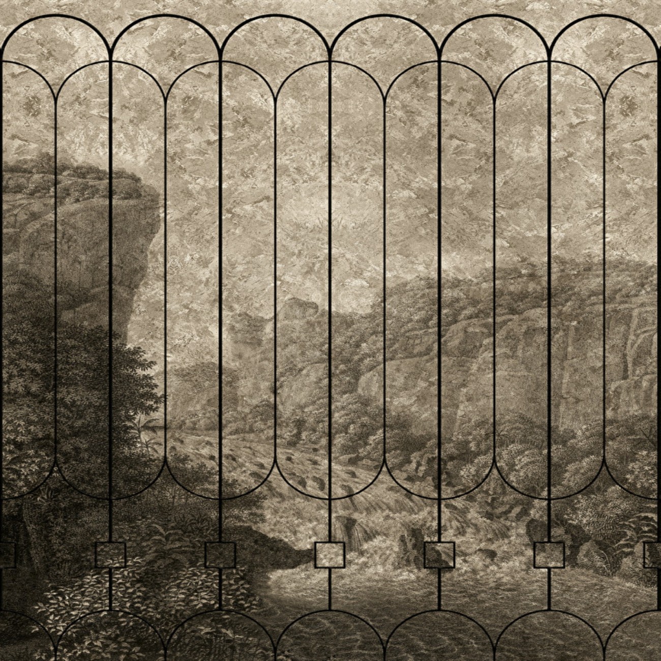 Devon&Devon Rio Seppia Gold Leaf