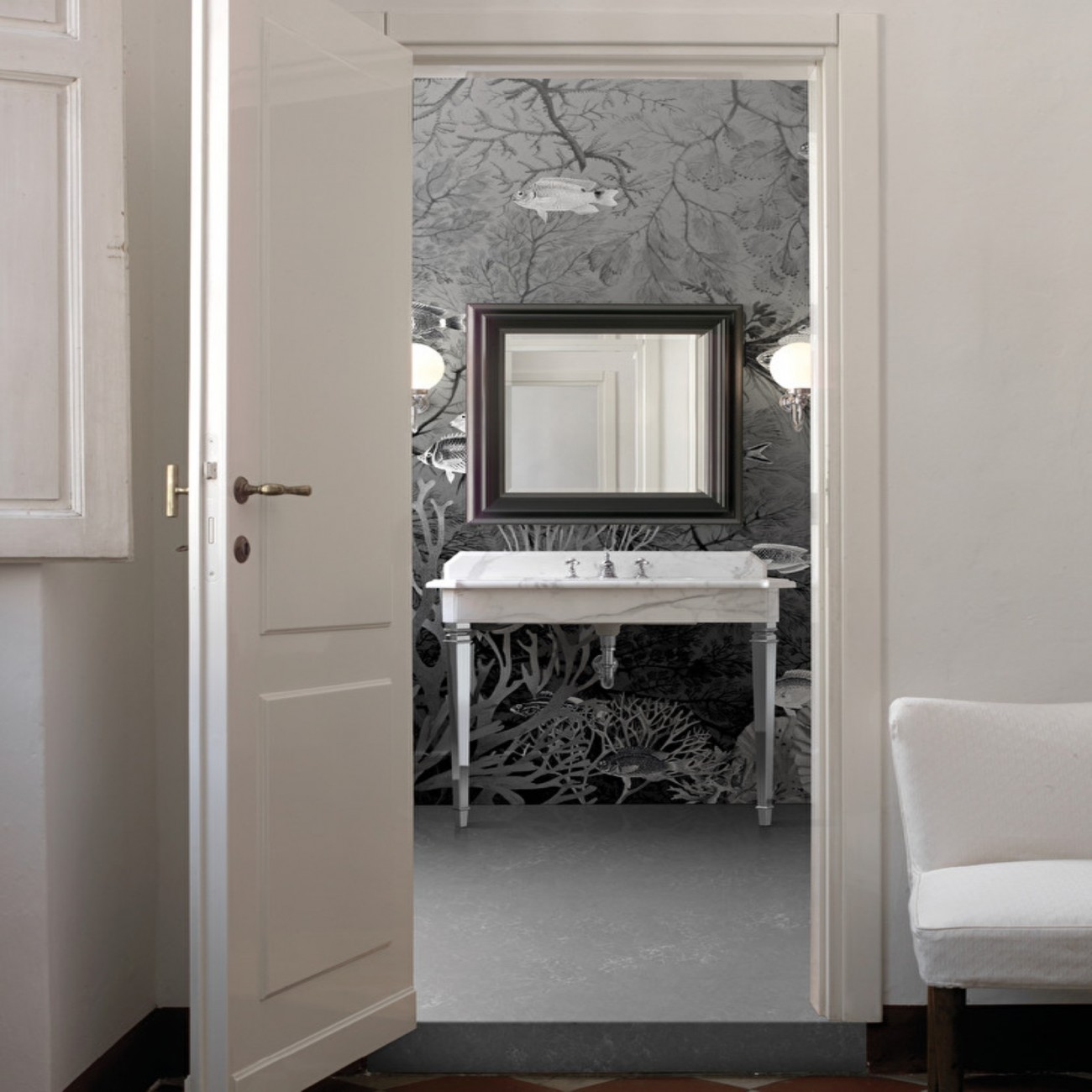 Devon&Devon Samoa Black&White