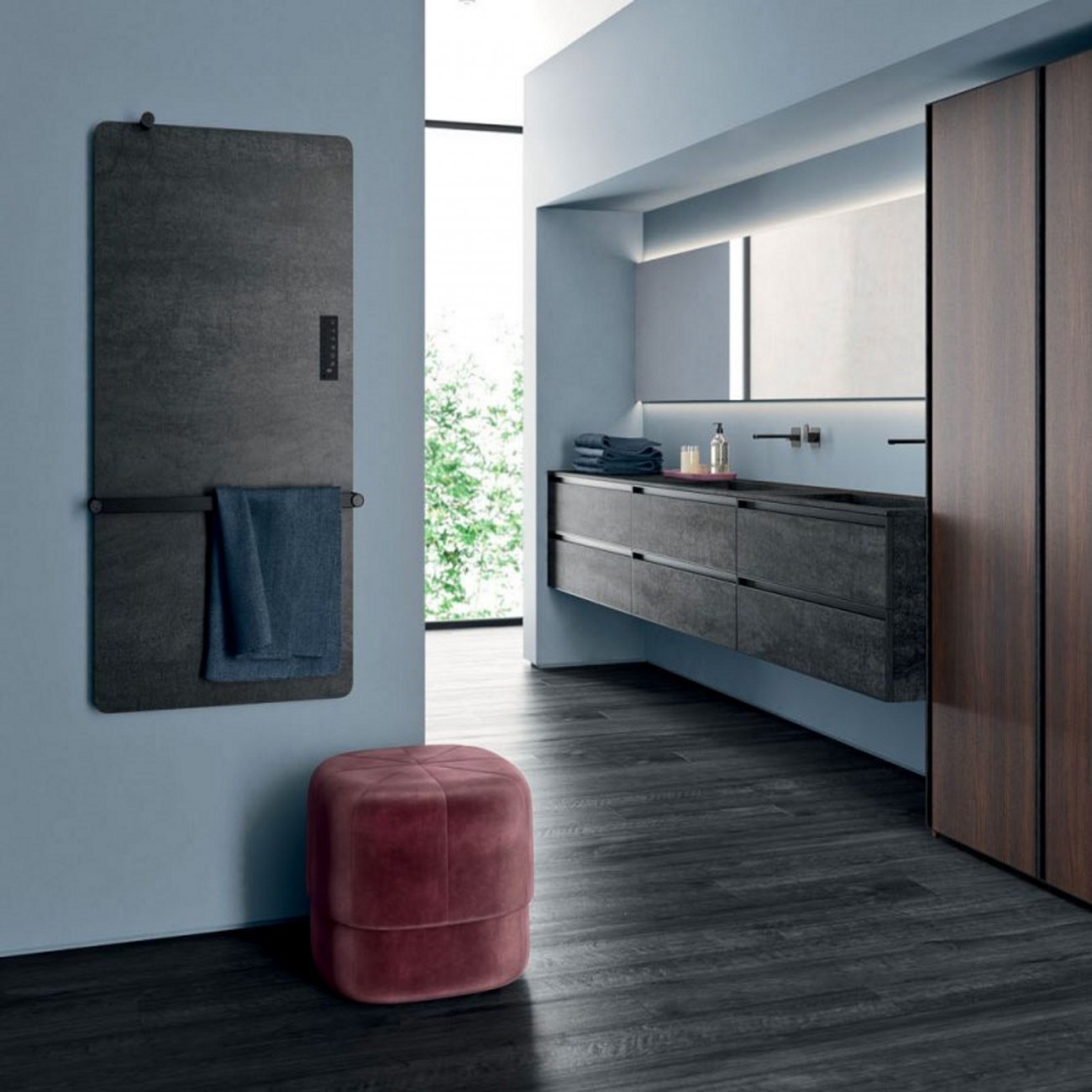 Arbi Sèche-serviettes Aureo Laminam