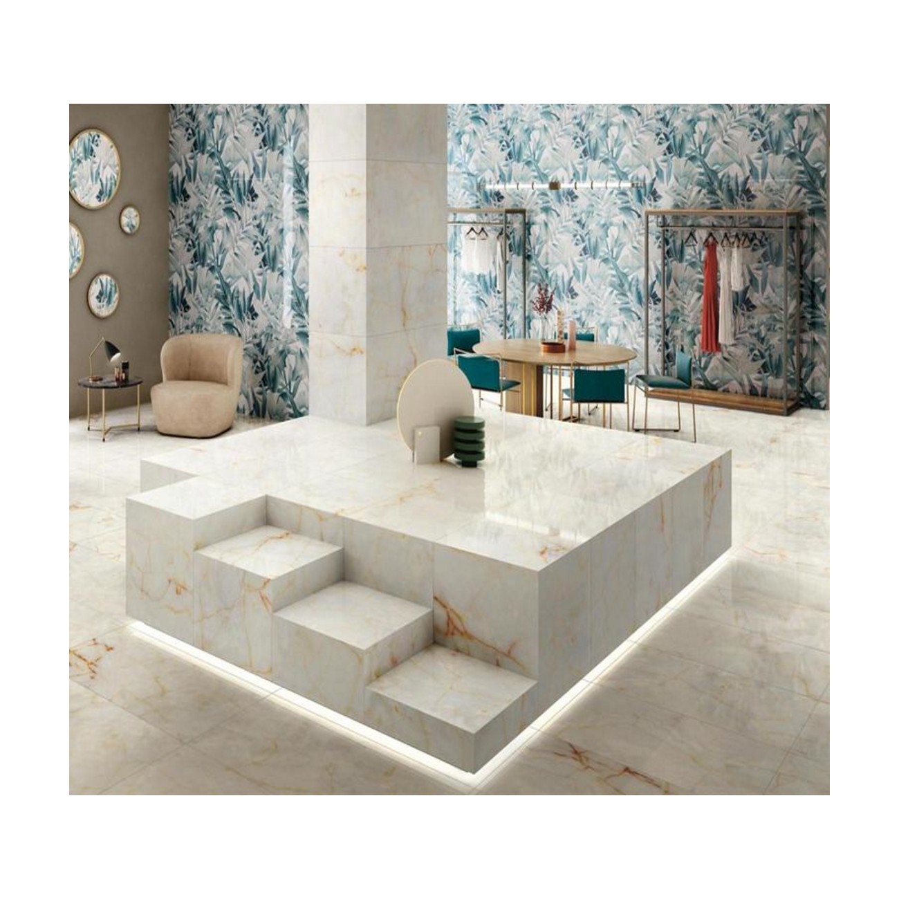 Ceramiche Piemme Majestic Jungle Cold (Mix 2 Different Decors)