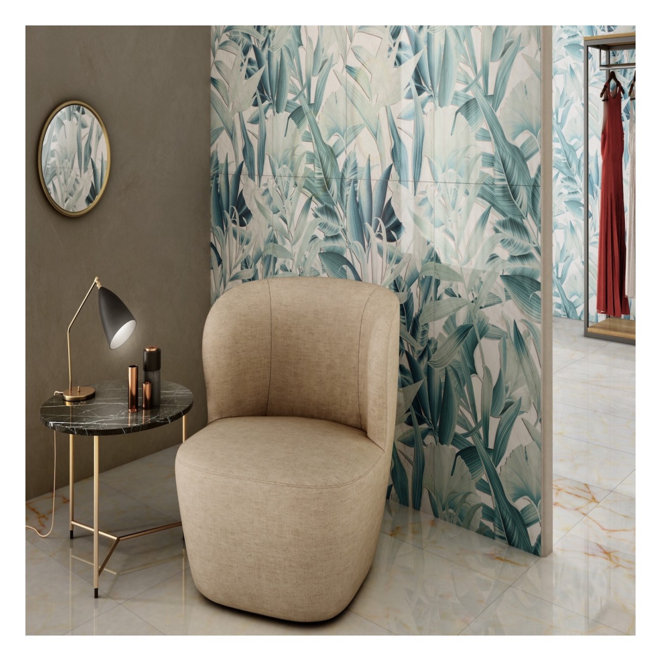 Ceramiche Piemme Majestic Jungle Cold (Mix 2 Different Decors)