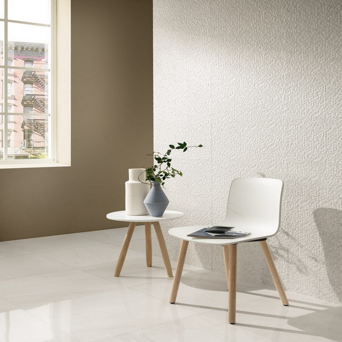 Ceramiche Piemme Geostone Bianco