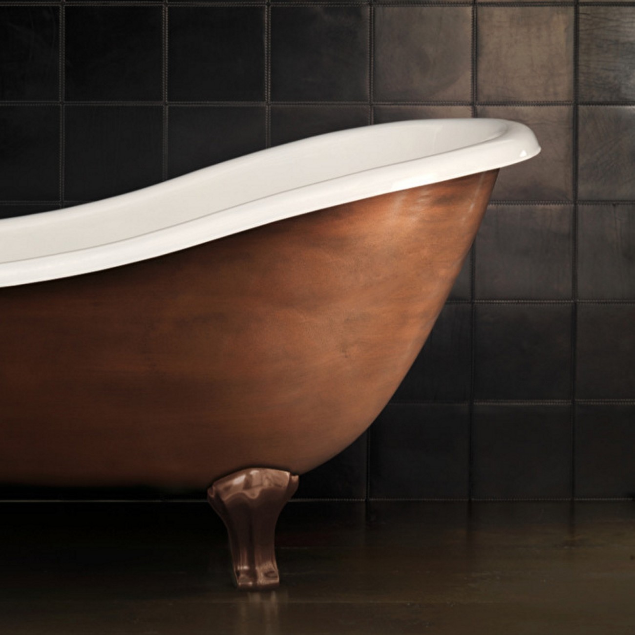 Devon&Devon REGINA COPPER EFFECT Freestanding Bathtub