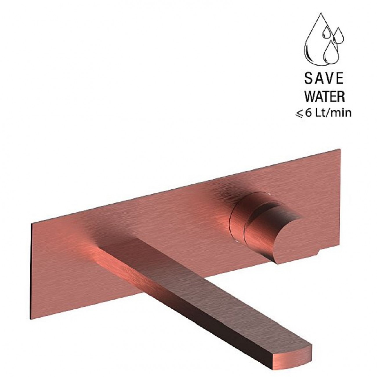 F.LLI FRATTINI Miscelatore lavabo ad incasso BORGIA 316 INOX