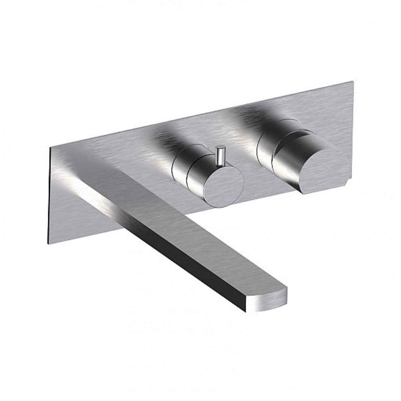 F.LLI FRATTINI built-in bath mixer with 2-way BORGIA 316 INOX