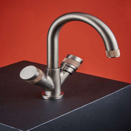 Nicolazzi Khady Monoforo lavabo scarico automatico, canna girevole