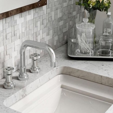 Officina Nicolazzi Arena Battery washbasin automatic discharge