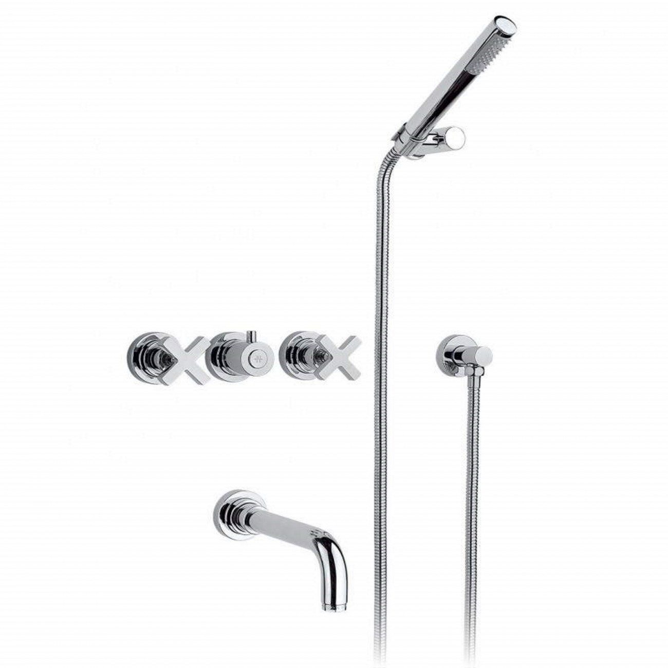 Officina Nicolazzi Monte Croce, Wall mounted built-in tank unit