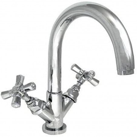 Officina Nicolazzi Agorà, Monoforo lavabo scarico automatico,canna girevole