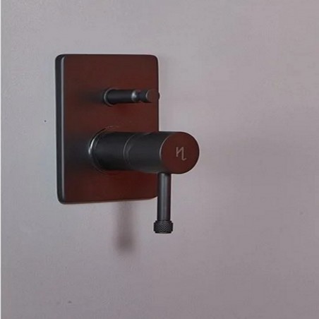 Officina Nicolazzi Monocomando Arena Leva, Monocomando doccia incasso con deviatore