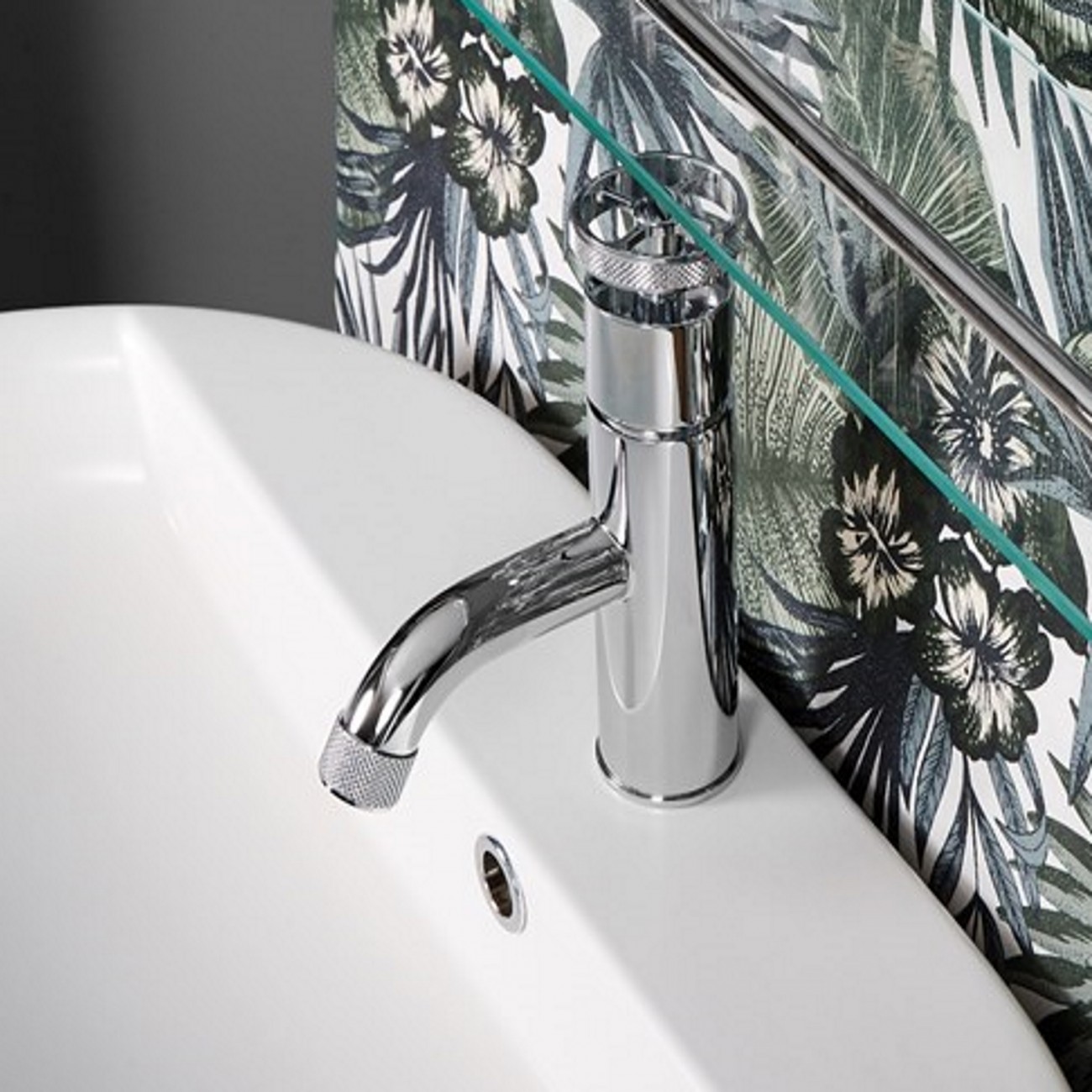 Officina Nicolazzi Monocomando New Olympus, Monocommande pour lavabo sans vidange automatique