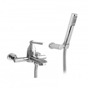 Officina Nicolazzi Monocomando Torre, Single lever outdoor bathtub with shower