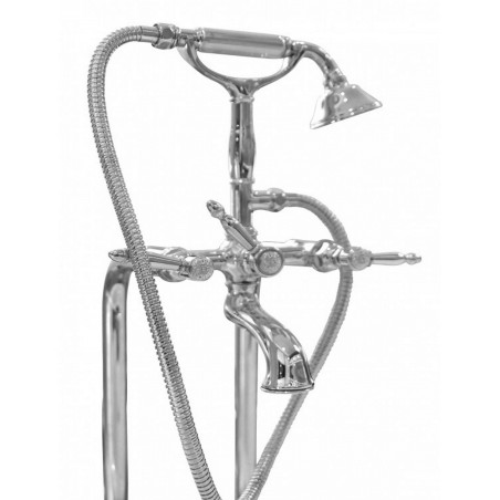 Officina Nicolazzi Impero, Outdoor bathtub with shower unit